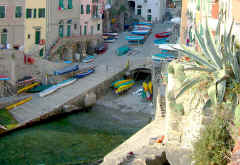 Boats at Riomaggiore