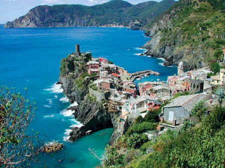 Le Cinque Terre in Liguria, Italy